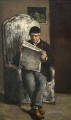 El padre del artista leyendo su periódico Paul Cezanne